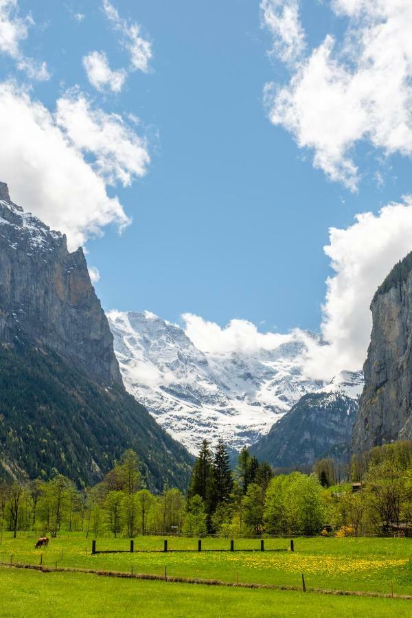 Hafod A Hendre Apartment Lauterbrunnen Bagian luar foto